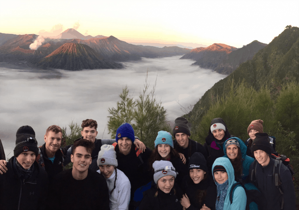 Indonesia volcano trek